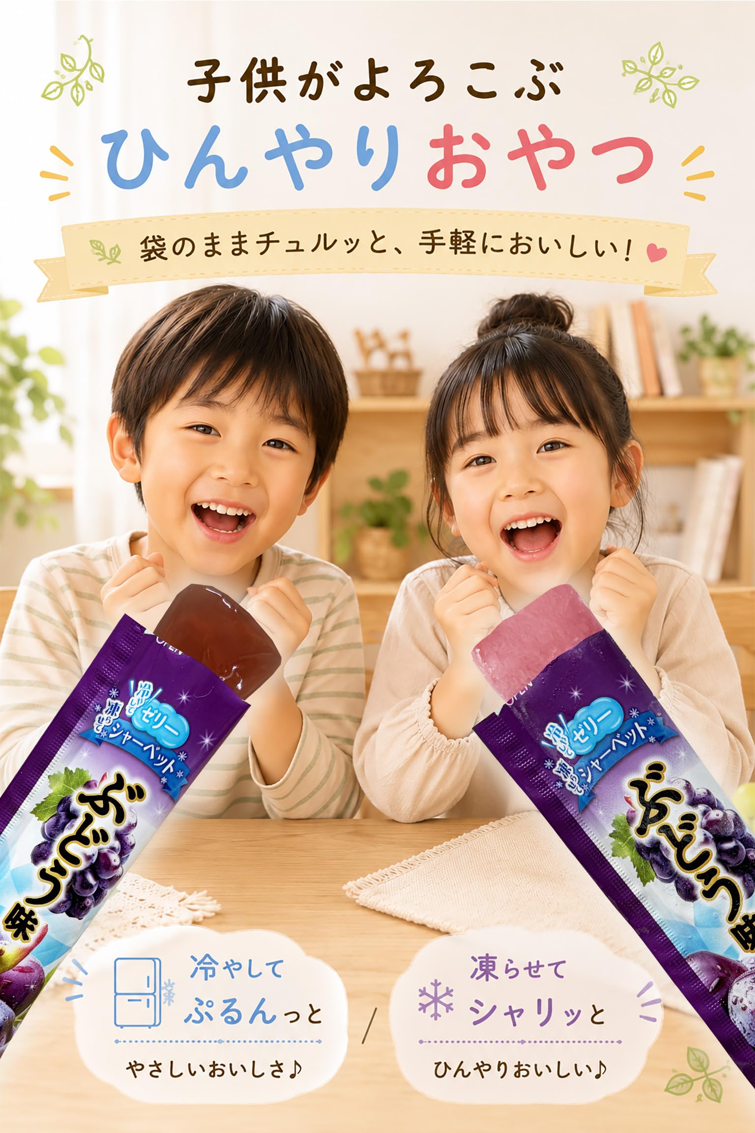 Amazon.co.jp: 彩食館 シャーベット ゼリー 凍らせる スティック 個